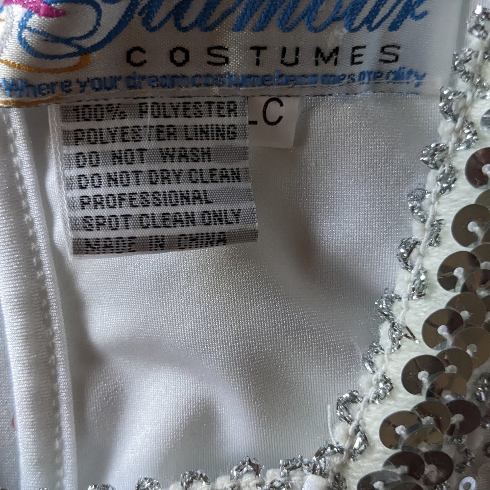 Glamour Costume LC silver and white